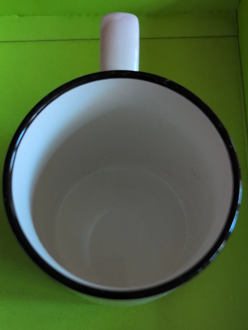 Threshhold Monogram M White Ceramic Mug